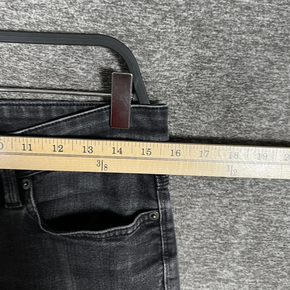 Duer L2x Slim Fit Jeans Mens 31x32 Black Grey Slim Fit Stretch Denim Performance